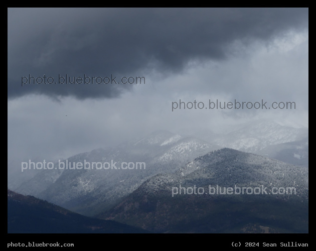 Dark Sky over Spring Mountains - Corvallis MT