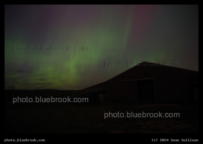 Colorful Northern Lights - Geomagnetic storm of May 10-11, 2024 from Corvallis MT