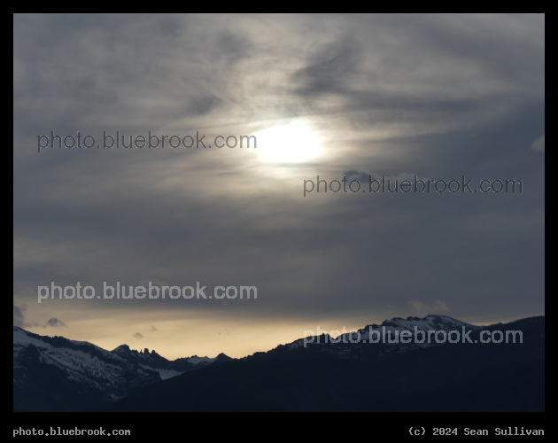 Sun through Silvery Clouds - Corvallis MT