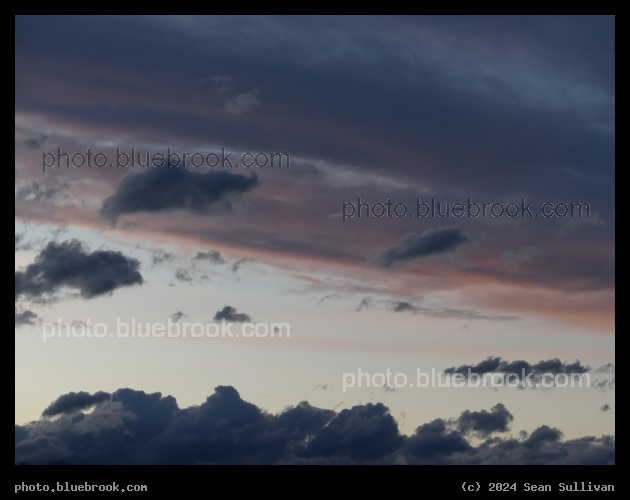 Gray Clouds at Dusk - Corvallis MT