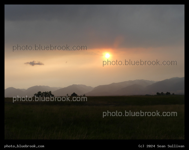 Afternoon Smoky Light - Corvallis MT