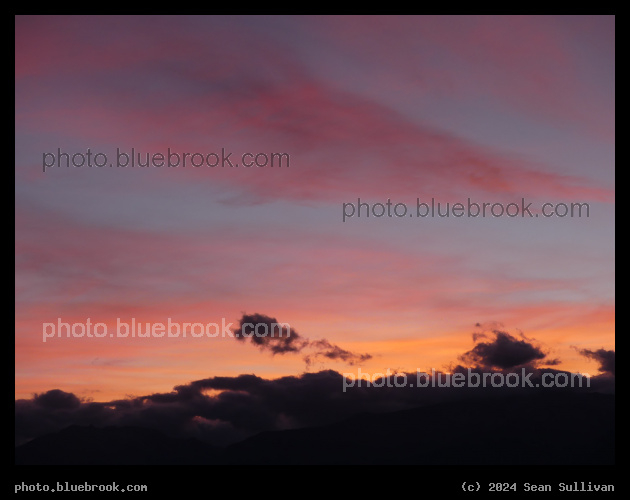 Colorful September Sunset - Corvallis MT