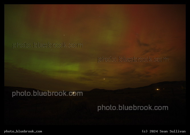 Aurora with Capella and Jupiter - Corvallis MT