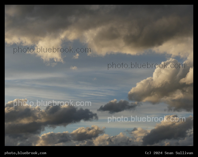 October Light on the Clouds - Corvallis MT