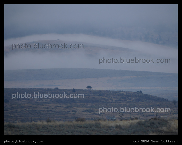 Layers of Fog in the Distance - Corvallis MT