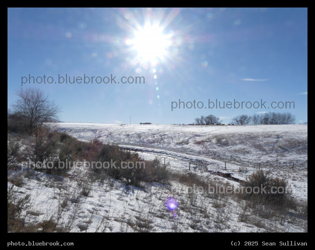 Clear Sky in January - Corvallis MT