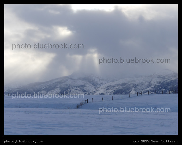 Snow across the Landscape - Corvallis MT