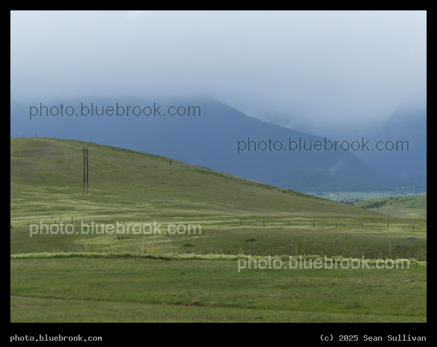 Clouds over the Landscape - Ravalli MT