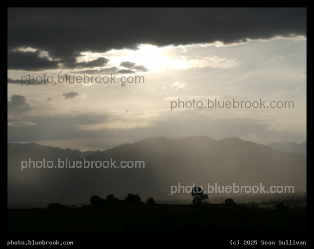 Late Afternoon Clouds over the Sun - Corvallis MT