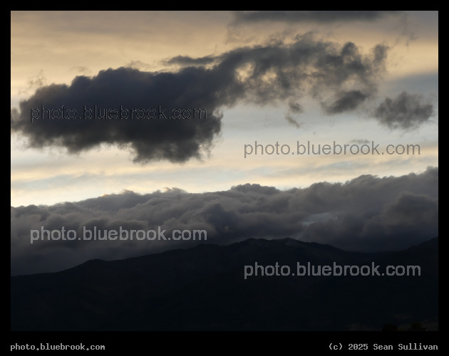 Gray October Sunset - Corvallis MT