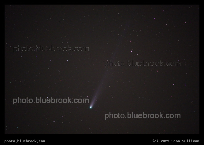 Green Coma of Comet Lemmon - Corvallis MT