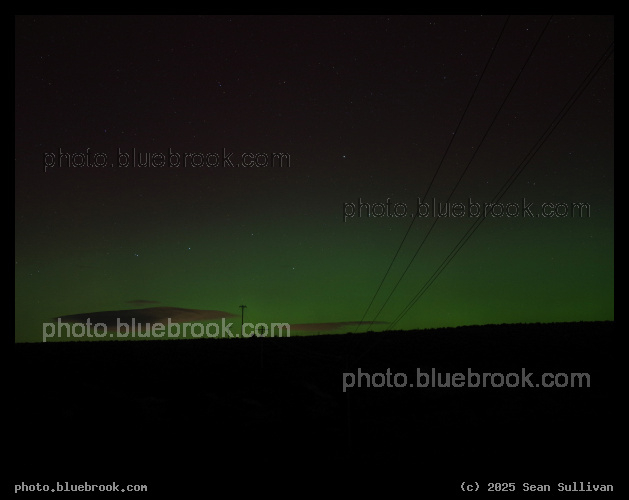 Big Dipper in a Green Aurora - Corvallis MT