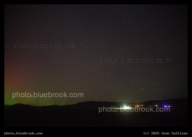 Aurora with Orion Rising - Corvallis MT