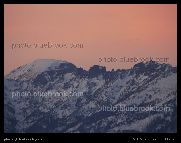 Peach Mountain Sunset - Corvallis MT