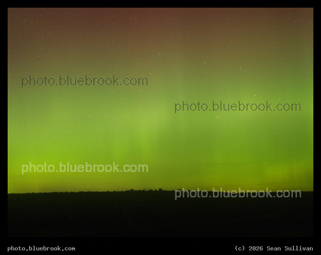 Sky of Green and Red - Corvallis MT
