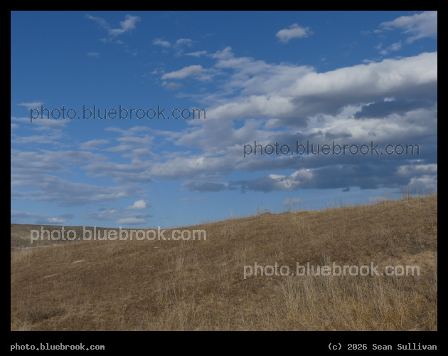 Blue Sky and Clouds of February - Corvallis MT