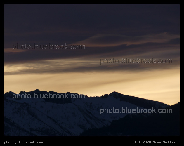 Band of Evening Yellow Light - Corvallis MT