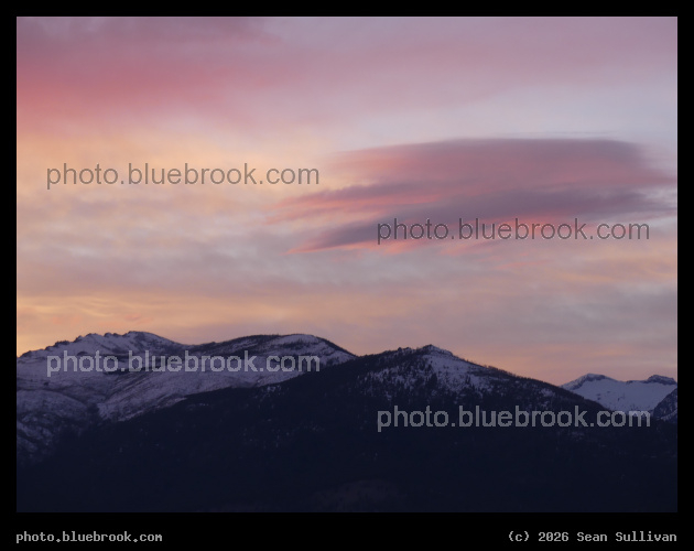 Pastel Evening Clouds - Corvallis MT