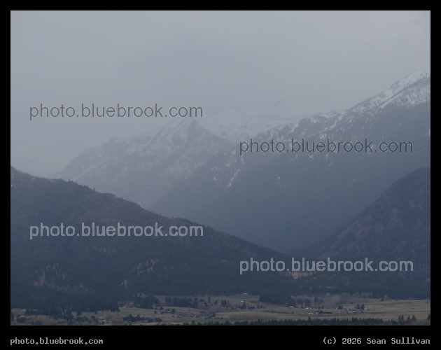 Mist across the Valley - Corvallis MT
