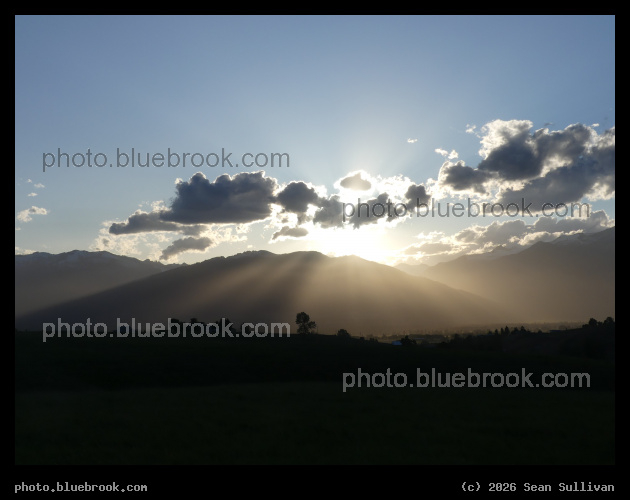 Sunbeams around the Mountains - Corvallis MT