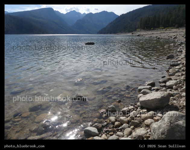 Afternoon Sun on Lake Como - Lake Como, Darby MT