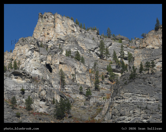 Blodgett Canyon in October - Blodgett Creek Campground, Bitterroot National Forest, Hamilton MT